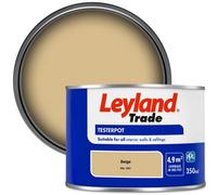 Leyland Trade Vinyl Matt Walls & Ceilings Emulsion Paint Beige (Ral 1001) 350Ml Tester