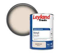 Leyland Trade Vinyl Matt Walls & Ceilings Emulsion Paint Berkshire Lace (Ppg1077-1) 5L