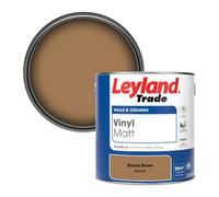 Leyland Trade Vinyl Matt Walls & Ceilings Emulsion Paint Bronco Brown (Ppg15-03) 2.5L
