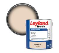 Leyland Trade Vinyl Matt Walls & Ceilings Emulsion Paint Crisp Won Ton (Ppg1202-3) 2.5L