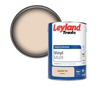 Leyland Trade Vinyl Matt Walls & Ceilings Emulsion Paint Crisp Won Ton (Ppg1202-3) 5L