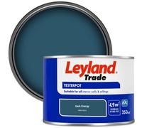 Leyland Trade Vinyl Matt Walls & Ceilings Emulsion Paint Dark Energy (Ppg1152-6) 350Ml Tester