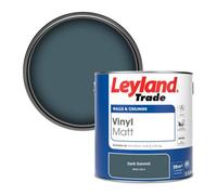 Leyland Trade Vinyl Matt Walls & Ceilings Emulsion Paint Dark Summit (Ppg1153-6) 2.5L