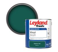 Leyland Trade Vinyl Matt Walls & Ceilings Emulsion Paint Empress Teal (Ppg1142-7) 2.5L