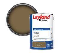 Leyland Trade Vinyl Matt Walls & Ceilings Emulsion Paint Favorite Fudge (Ppg1099-7) 5L