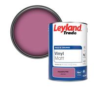 Leyland Trade Vinyl Matt Walls & Ceilings Emulsion Paint Florentine Pink (Ppg17-09) 5L