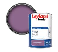 Leyland Trade Vinyl Matt Walls & Ceilings Emulsion Paint Flowering Raspberry (Ppg1180-6) 5L