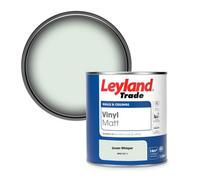 Leyland Trade Vinyl Matt Walls & Ceilings Emulsion Paint Green Whisper (Ppg1131-1) 1L