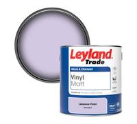 Leyland Trade Vinyl Matt Walls & Ceilings Emulsion Paint Lebanese Violet (Ppg1250-3) 2.5L