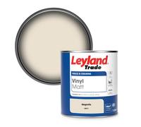 Leyland Trade Vinyl Matt Walls & Ceilings Emulsion Paint Magnolia (08B15) 1L