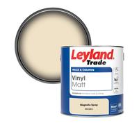 Leyland Trade Vinyl Matt Walls & Ceilings Emulsion Paint Magnolia Spray (Ppg1089-2) 2.5L
