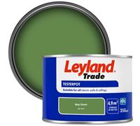 Leyland Trade Vinyl Matt Walls & Ceilings Emulsion Paint May Green (Ral 6017) 350Ml Tester