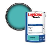 Leyland Trade Vinyl Matt Walls & Ceilings Emulsion Paint Montego Bay (Ppg1233-6) 5L