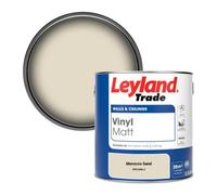 Leyland Trade Vinyl Matt Walls & Ceilings Emulsion Paint Morocco Sand (Ppg1096-2) 2.5L