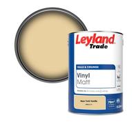 Leyland Trade Vinyl Matt Walls & Ceilings Emulsion Paint New York Vanilla (Ppg12-17) 5L