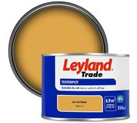 Leyland Trade Vinyl Matt Walls & Ceilings Emulsion Paint Oro De Maya (Ppg17-19) 350Ml Tester