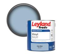 Leyland Trade Vinyl Matt Walls & Ceilings Emulsion Paint Polar Wind (Ppg1160-3) 2.5L