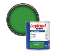 Leyland Trade Vinyl Matt Walls & Ceilings Emulsion Paint Pure Green (Ral 6037) 1L