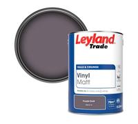 Leyland Trade Vinyl Matt Walls & Ceilings Emulsion Paint Purple Dusk (Ppg13-19) 5L