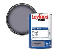 Leyland Trade Vinyl Matt Walls & Ceilings Emulsion Paint Purple Symphony (Ppg1172-5) 5L