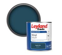 Leyland Trade Vinyl Matt Walls & Ceilings Emulsion Paint Regatta Bay (Ppg1154-7) 1L