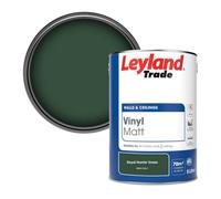 Leyland Trade Vinyl Matt Walls & Ceilings Emulsion Paint Royal Hunter Green (Ppg1133-7) 5L