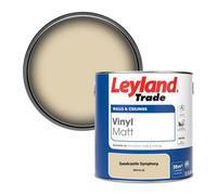 Leyland Trade Vinyl Matt Walls & Ceilings Emulsion Paint Sandcastle Symphony (Ppg12-32) 2.5L