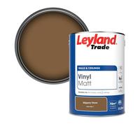 Leyland Trade Vinyl Matt Walls & Ceilings Emulsion Paint Slippery Stone (Ppg1080-7) 5L