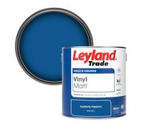 Leyland Trade Vinyl Matt Walls & Ceilings Emulsion Paint Suddenly Sapphire (Ppg1242-7) 2.5L