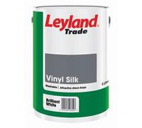 Leyland Trade Vinyl Silk - Brilliant White - 10L