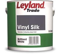 Leyland Trade Vinyl Silk Emulsion Paint - Brilliant White 2.5L