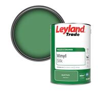 Leyland Trade Vinyl Silk Walls & Ceilings Emulsion Paint Basil Pesto (Ppg1226-6) - 5L