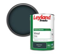 Leyland Trade Vinyl Silk Walls & Ceilings Emulsion Paint Before Dawn (Ppg1038-7) - 5L