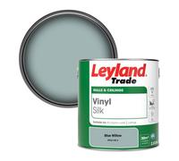 Leyland Trade Vinyl Silk Walls & Ceilings Emulsion Paint Blue Willow (Ppg1145-4) - 2.5L