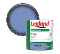 Leyland Trade Vinyl Silk Walls & Ceilings Emulsion Paint Bluebell Trail (Ppg1245-5) - 2.5L
