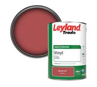 Leyland Trade Vinyl Silk Walls & Ceilings Emulsion Paint Burned Leaf (Ppg1187-6) - 5L