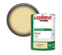 Leyland Trade Vinyl Silk Walls & Ceilings Emulsion Paint Butterfly Bush (Ppg1214-4) - 5L