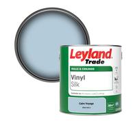 Leyland Trade Vinyl Silk Walls & Ceilings Emulsion Paint Calm Voyage (Ppg1155-4) - 2.5L