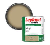 Leyland Trade Vinyl Silk Walls & Ceilings Emulsion Paint Camel Caravan (Ppg12-16) - 2.5L