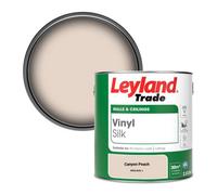 Leyland Trade Vinyl Silk Walls & Ceilings Emulsion Paint Canyon Peach (Ppg1070-1) - 2.5L