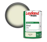 Leyland Trade Vinyl Silk Walls & Ceilings Emulsion Paint Capri Cream (Ppg1212-1) - 5L