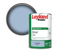 Leyland Trade Vinyl Silk Walls & Ceilings Emulsion Paint Coastal Gust (Ppg1162-3) - 5L