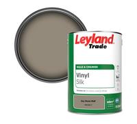 Leyland Trade Vinyl Silk Walls & Ceilings Emulsion Paint Dry Stone Wall (Ppg1023-5) - 5L