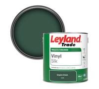 Leyland Trade Vinyl Silk Walls & Ceilings Emulsion Paint Empire Green (14C39) - 2.5L