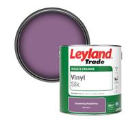 Leyland Trade Vinyl Silk Walls & Ceilings Emulsion Paint Flowering Raspberry (Ppg1180-6) - 2.5L