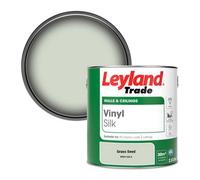 Leyland Trade Vinyl Silk Walls & Ceilings Emulsion Paint Grass Seed (Ppg1124-2) - 2.5L