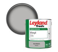 Leyland Trade Vinyl Silk Walls & Ceilings Emulsion Paint Gray Shadows (Ppg1005-3) - 2.5L