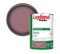 Leyland Trade Vinyl Silk Walls & Ceilings Emulsion Paint Mauve Madness (Ppg1049-5) - 5L
