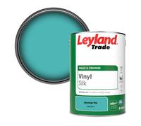 Leyland Trade Vinyl Silk Walls & Ceilings Emulsion Paint Montego Bay (Ppg1233-6) - 5L