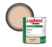 Leyland Trade Vinyl Silk Walls & Ceilings Emulsion Paint Peach Darling (Ppg1201-3) - 2.5L
